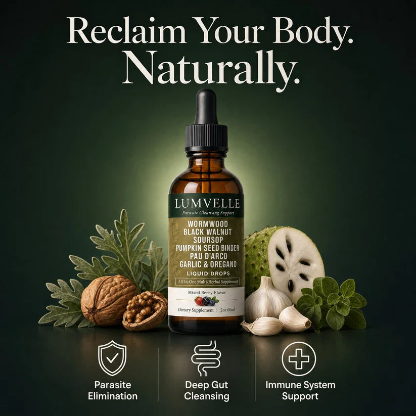 LUMVELLE Wild-Harvested Wormwood Herbal Drops